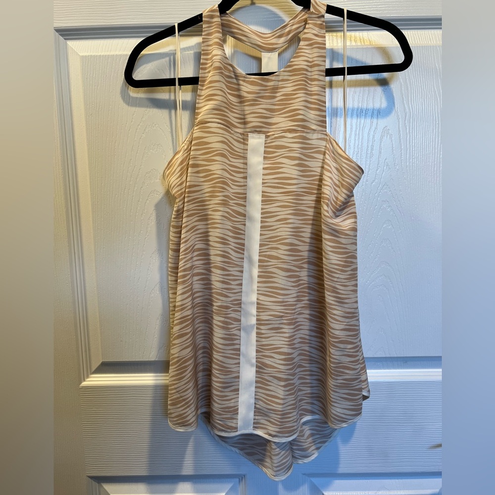 ELIZABETH & JAMES SILK TANK